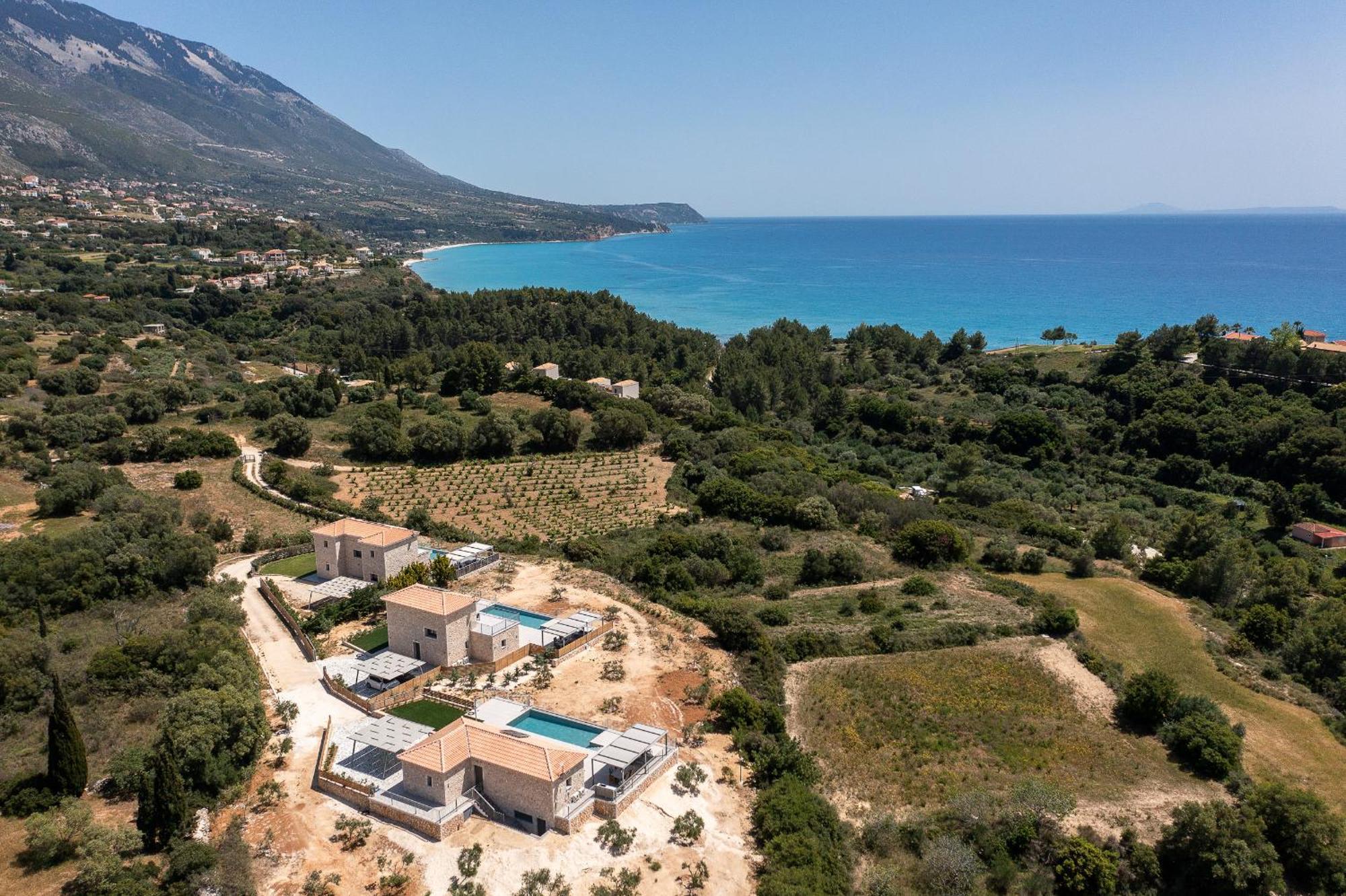 Kefalonia Stone Villas - Villa Petros Kefalonica Trapezaki  Exterior foto